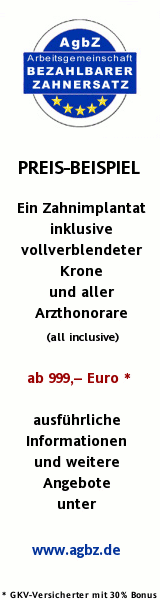 AgbZ-Zahnarzt und Zahnersatz